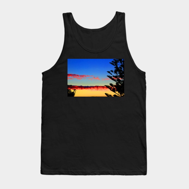 Sunset saturation Tank Top by Kirkcov